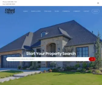 Dillardgroup.com(Dillard Group Real Estate) Screenshot