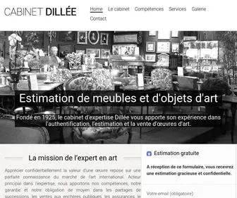 Dillee.com(Cabinet Dillée) Screenshot