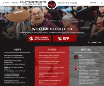 Dilleyisd.net(Dilley Independent School District) Screenshot