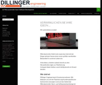 Dillinger-Engineering.de(IoT Microcontroller Hard) Screenshot