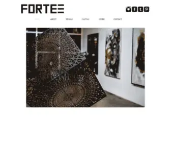 Dillonforte.com(Website of Award Winning Tattoo Artist Dillon Forte) Screenshot