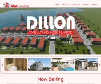 Dillonnigeria.com(Real Estate Developer) Screenshot