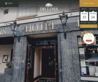 Dillons-Hotel.ie(Dillons Hotel) Screenshot
