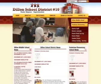 Dillonschools.org(Dillon Elementary School District) Screenshot