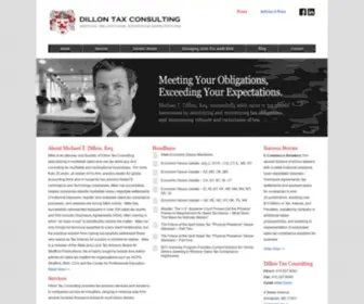 Dillontaxconsulting.com(Dillon Tax Consulting) Screenshot