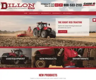 Dillontractor.com(Dillon Tractor & Implement) Screenshot