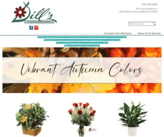 Dillsfloral.com(Dill&#039;s Floral Haven) Screenshot