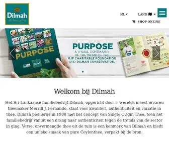 Dilmahtea.nl(Dilmah Benelux) Screenshot