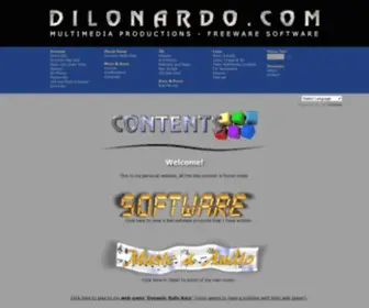 Dilonardo.ch(Sergio Dilonardo Multimedia Productions) Screenshot