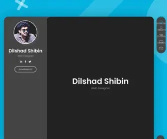 Dilshadshibin.com(Dilshad Shibin) Screenshot