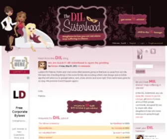 Dilsisterhood.com(The DIL Sisterhood) Screenshot