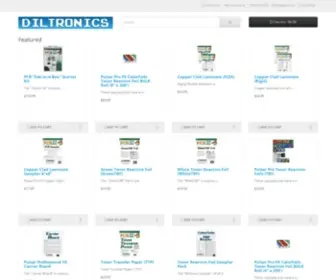 Diltronics.com(Supplier of Electronic Components and LEDs) Screenshot