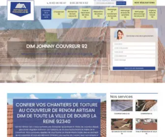 Dim-Couvreur-92.fr(Dim Couvreur 92) Screenshot