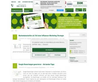 Dim-Marketingblog.de(Jetzt zum Marketing) Screenshot