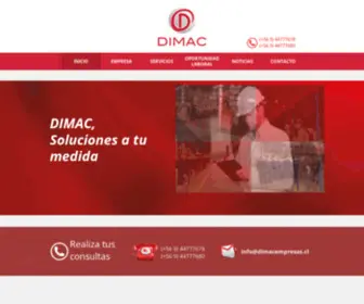 Dimacempresas.cl(Bienvenidos a) Screenshot