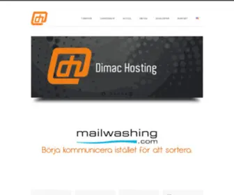 Dimachosting.net(Dimac Hosting AB) Screenshot