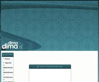 DimaDima.net(DimaDima.NL De ware godsdienst voor Allah is de Islam) Screenshot