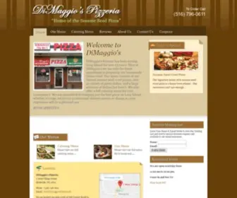 Dimaggiospizzeria.net(We are full service pizzeria restaurant) Screenshot