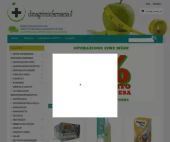 Dimagrireinfarmacia.it(Negozio) Screenshot