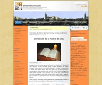Dimancheprochain.org(Dimanche prochain) Screenshot