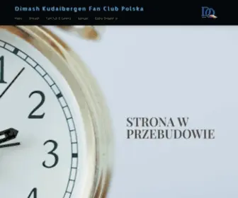 Dimashkudaibergen.pl(Oficjalna strona Dimash Kudaibergen Fanklub Polska) Screenshot