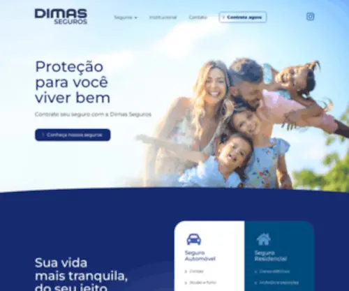 Dimasseguros.com.br(D&D Corretora de Seguros) Screenshot