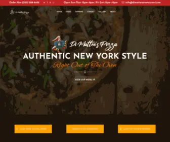 Dimatteosrestaurant.com(Pizza Restaurant) Screenshot