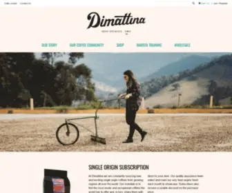 Dimattinacoffee.com.au(Dimattina Coffee) Screenshot