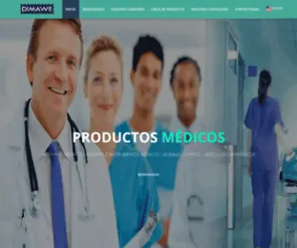 Dimawe.com(Productos medicos) Screenshot