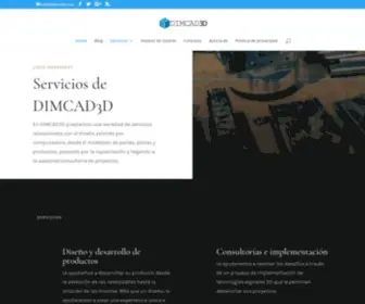 Dimcad3D.com(Herramientas Digitales para el Diseño) Screenshot