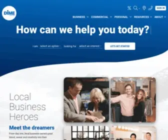 Dime.com(Dime Community Bank) Screenshot