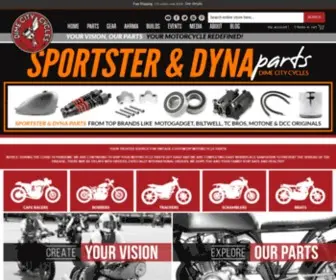 Dimecitycycles.com Screenshot