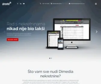 Dimedianekretnine.com(Program za agencije za nekretnine) Screenshot
