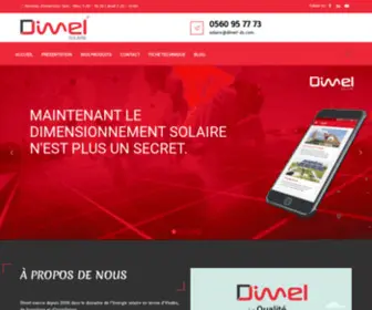 Dimel-DZ.com(Eclairage Public et Energie Solaire) Screenshot