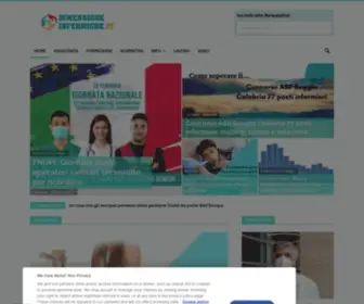 Dimensioneinfermiere.it(Il portale per gli aggiornamenti del personale infermieristico) Screenshot