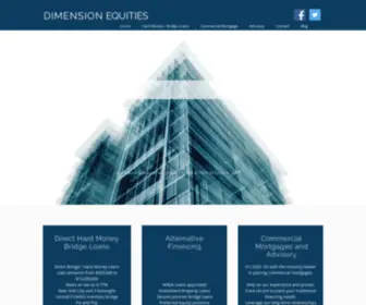 Dimensionequities.com(Dimension Equities) Screenshot