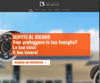 Dimensionesicurezza.com(Dimensione Sicurezza SRL) Screenshot