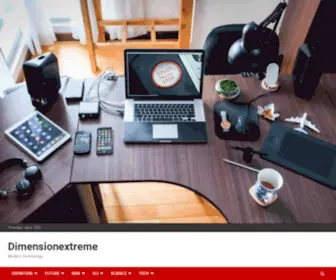 Dimensionextreme.com(Modern Technology) Screenshot