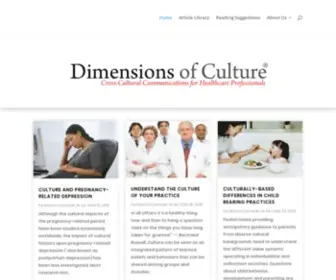 Dimensionsofculture.com(Dimensions of Culture) Screenshot