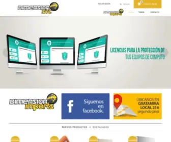 Dimensionsyc.com(Tienda virtual) Screenshot