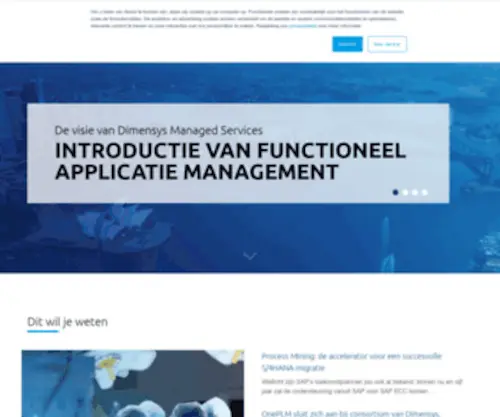 Dimensys.pro(Integrated solutions voor de Product & Asset Life Cycle) Screenshot