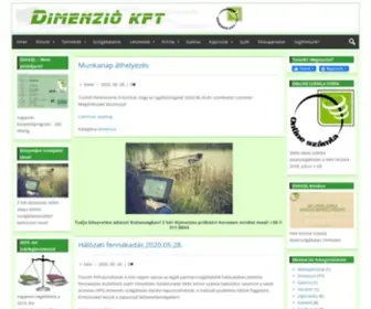 Dimenzio-KFT.hu(Dimenzió Kft) Screenshot