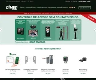 Dimep.com.br(Dimep) Screenshot