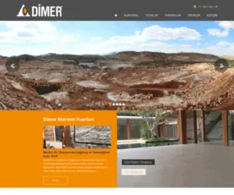 Dimer.com.tr(Dimer Mermer) Screenshot