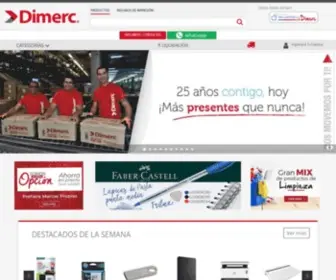 Dimerc.cl(Artículos de Oficina) Screenshot