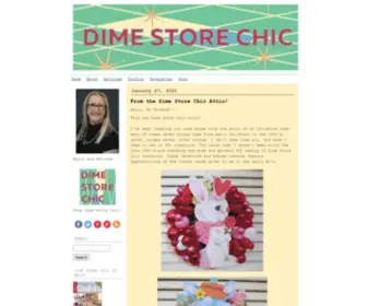 Dimestorechic.com(Dime Store Chic) Screenshot