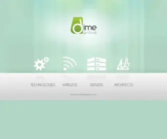 Dimetechnologies.com(Dime Group) Screenshot