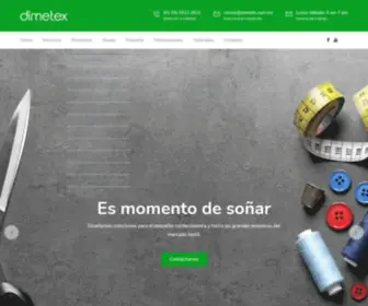 Dimetex.com(Tendedoras y Mesas de corte) Screenshot