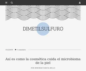 Dimetilsulfuro.es(El blog de divulgaci) Screenshot