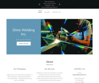 Dimewelding.com(Dime Welding Inc) Screenshot